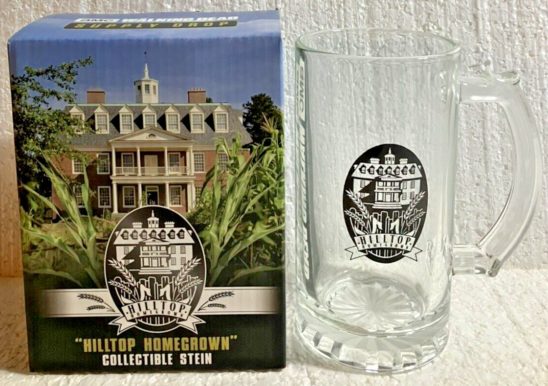 THE WALKING DEAD ~Hilltop Homegrown Collectible Stein~ AMC SUPPLY DROP ~ New