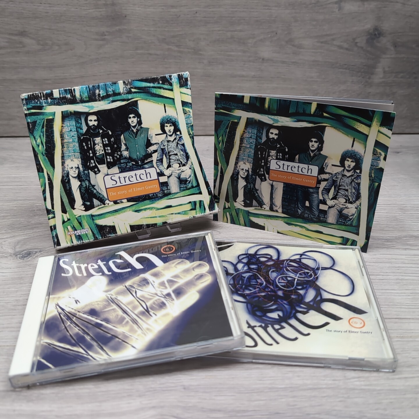 Stretch - The Story of Elmer Gantry - 2CD Album + Slipcase - 1996 VG Condition 