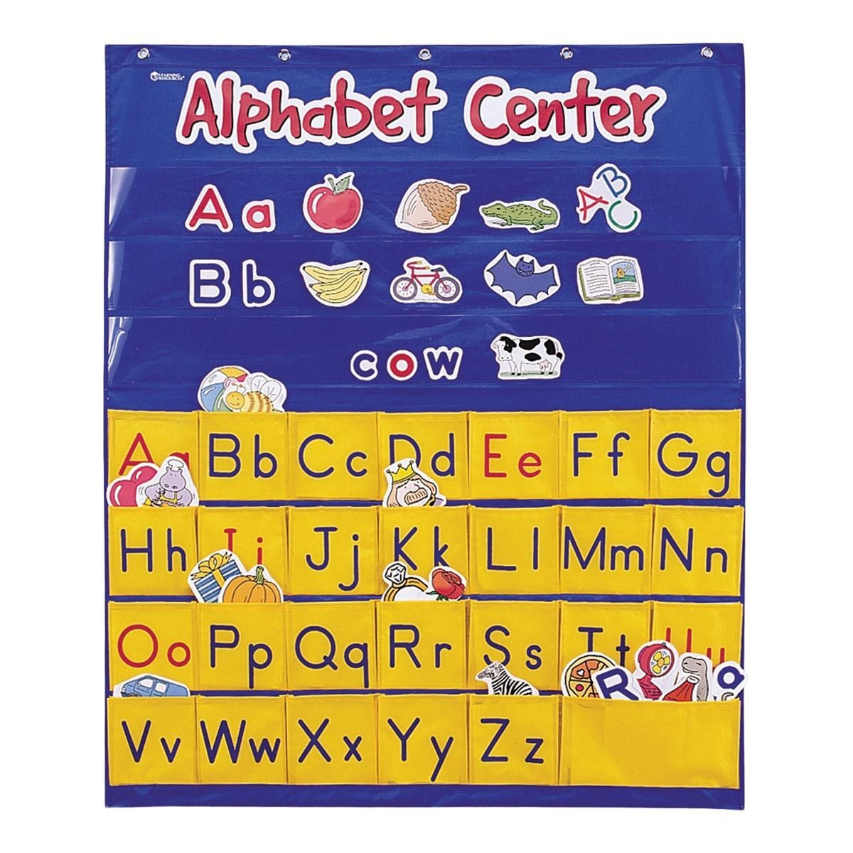 Learning Resources Alphabet Center Pocket Chart