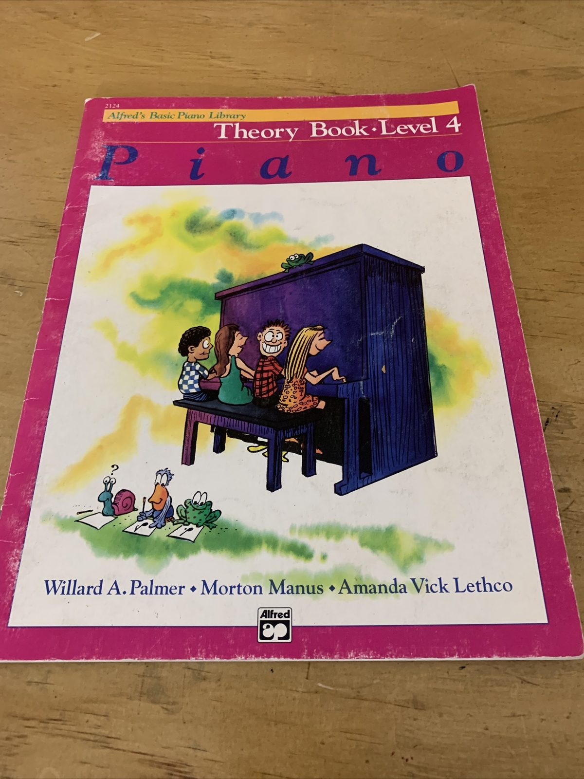 ALFRED'S BASIC PIANO LIBRARY Theory Book LEVEL 4