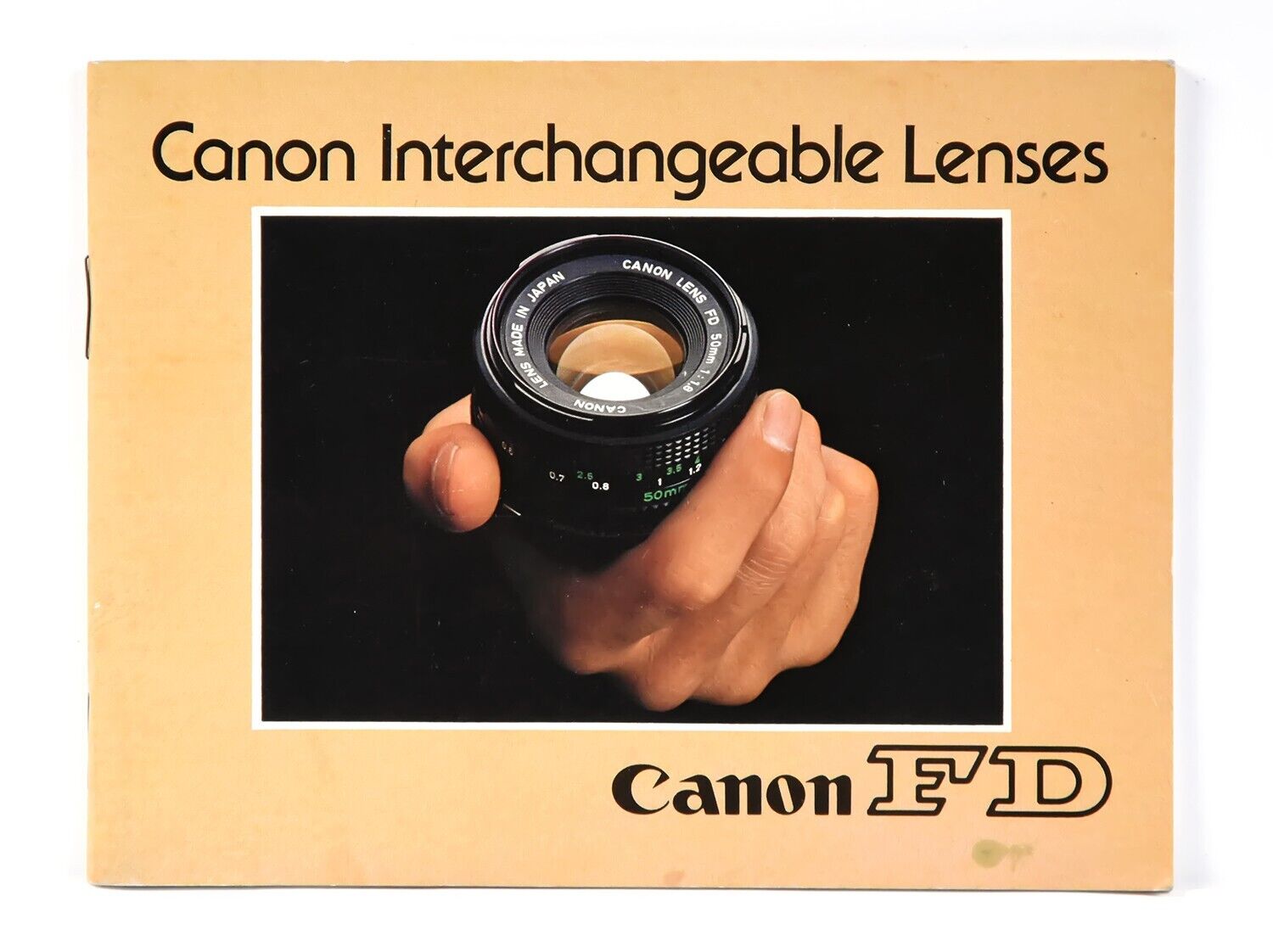 CANON FD Interchangeable Lens Guidebook - M09