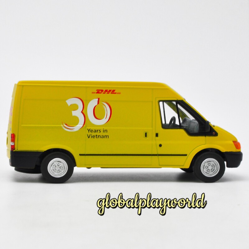 1:32 Ford Transit 30th Anniversary DHL Car Model Limited Edition Diecast Rare 1x