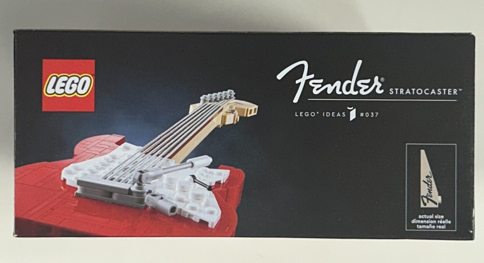 New / Factory Sealed - Lego Ideas 21329 Fender Stratocaster Guitar / RETIRED - A
