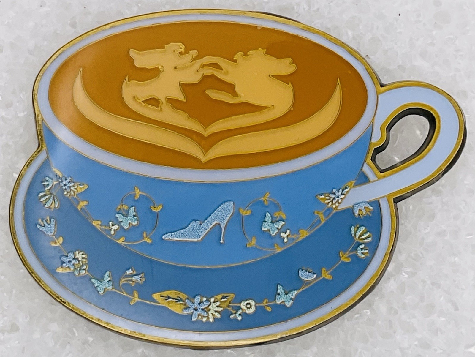 Disney Boxlunch Loungefly 2023 Princess Latte Art Cinderella Gus Jaq Mystery Pin