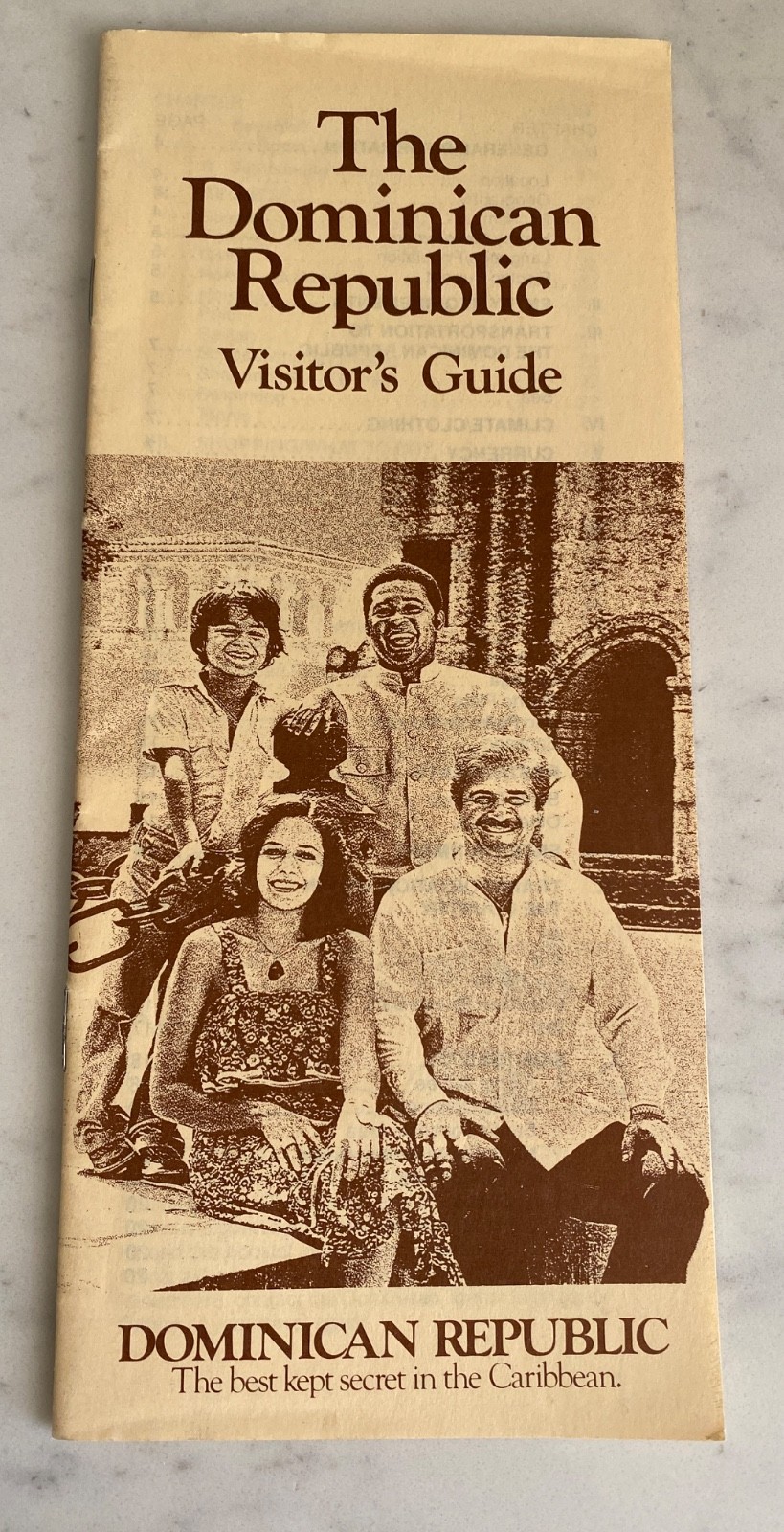 Vintage 1978  The Dominican Republic Visitor's Guide  Tourist Information Center