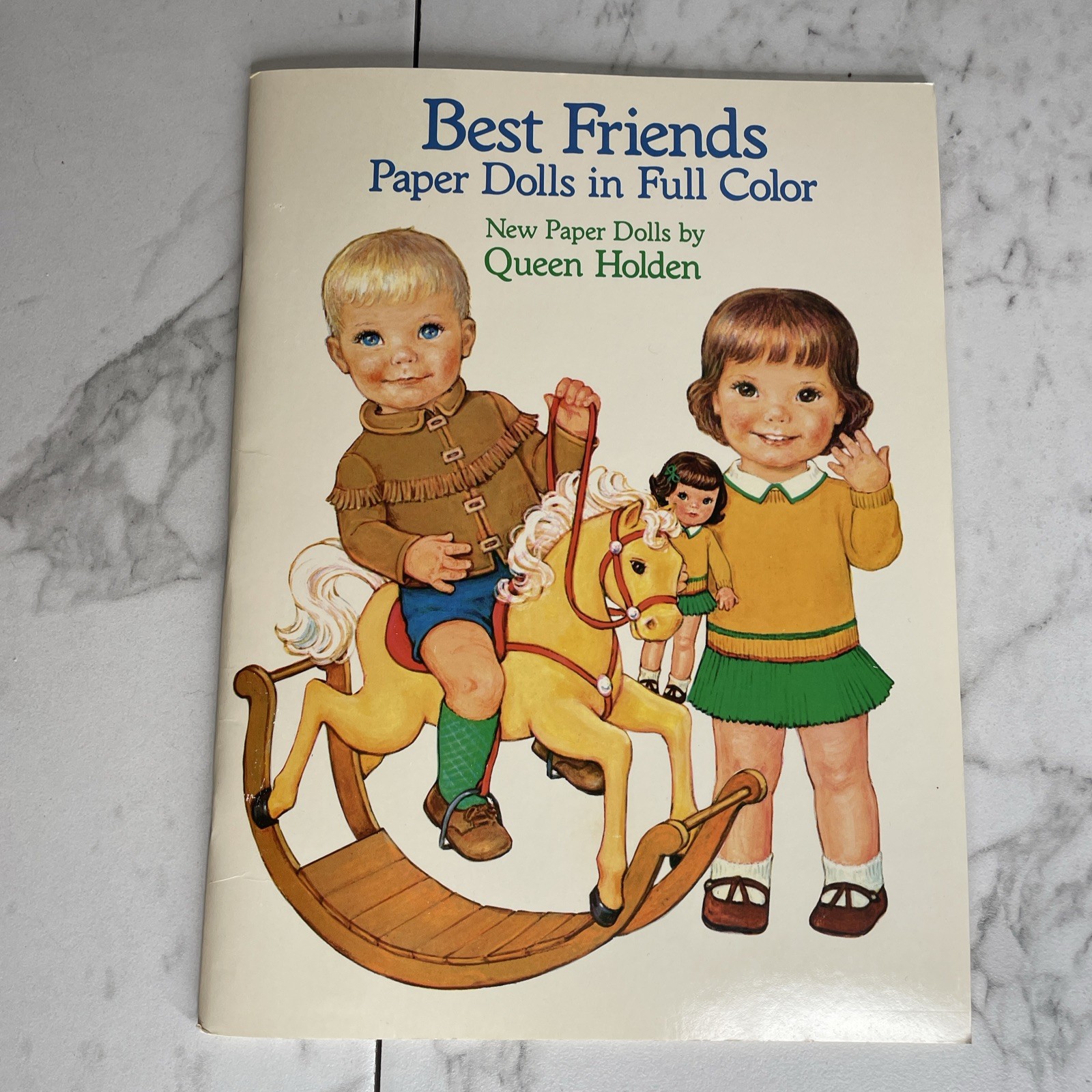 Best Friends Paper Dolls In Full Color - Paper Dolls By Queen Holden A13
