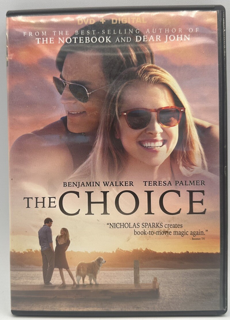 The Choice DVD Widescreen Benjamin Walker Teresa Palmer Maggie Grace 2015