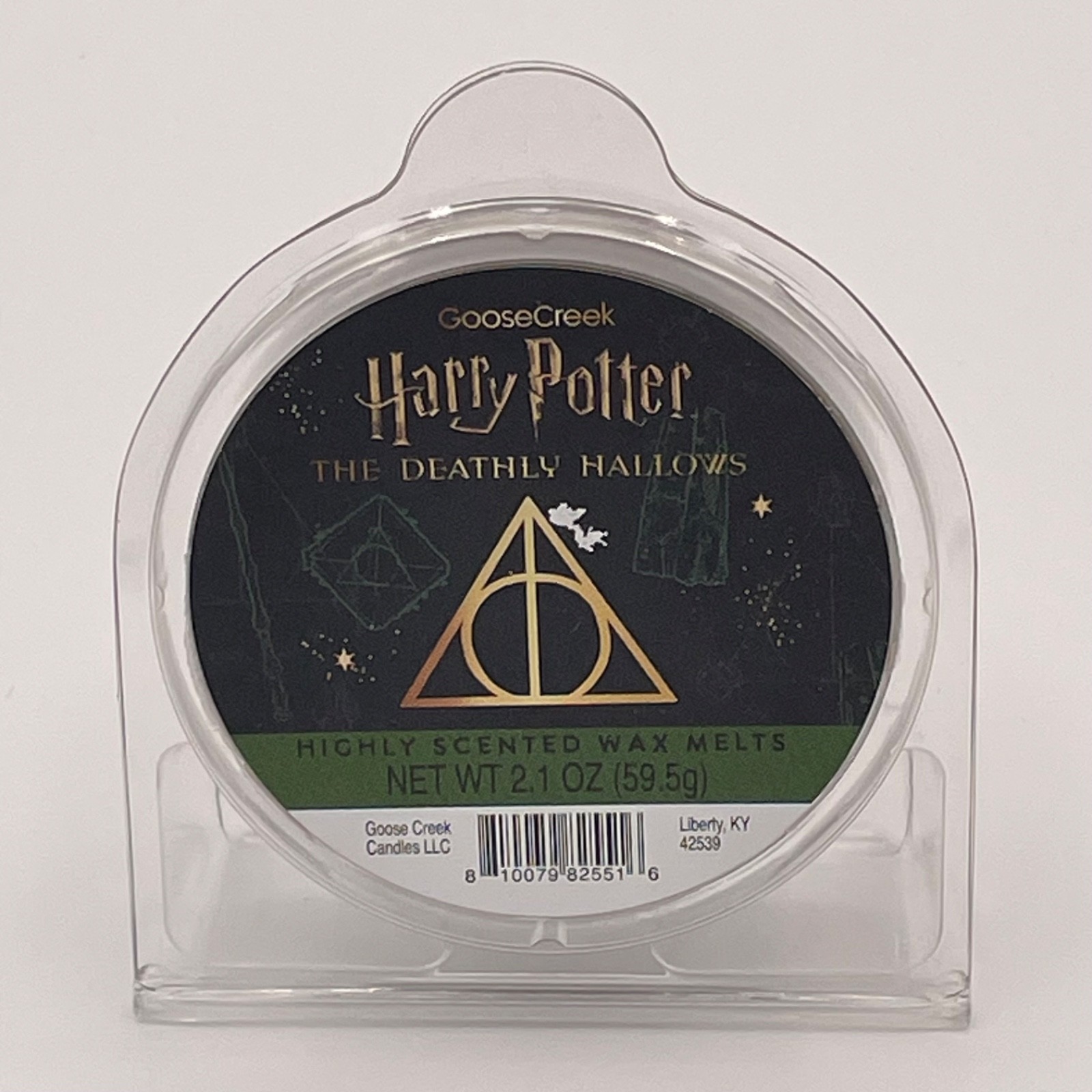 Goose Creek Harry Potter Hogwarts Wax Melts NEW 2.1 oz “The Deathly Hallows”