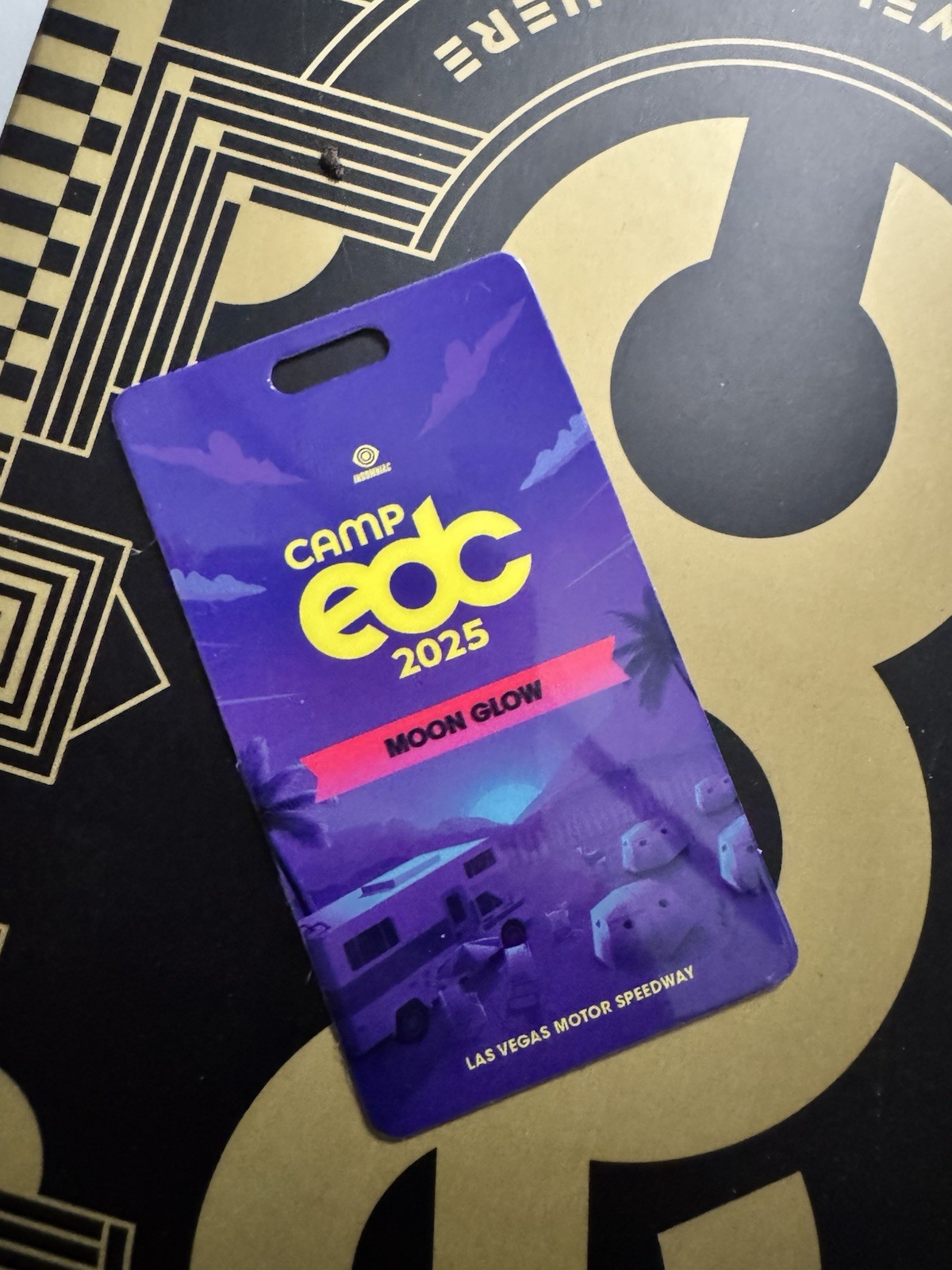 EDC Las Vegas 2025 - 1x MOON GLOW SHIFT POD CAMPEDC - Electric Daisy Carnival