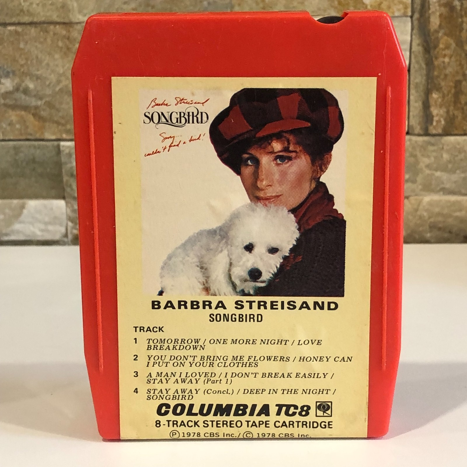 Barbra Streisand SongBird 1978, 8 Track Tape