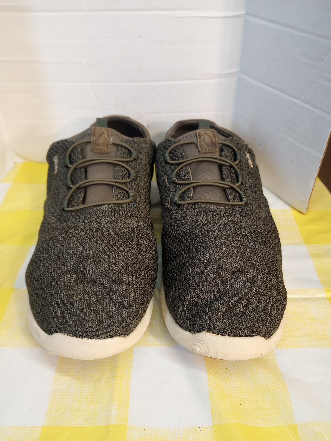 OLUKAI Alapa Li Men's Athletic Sneakers Men’s Size 11.5 Slip On Gray