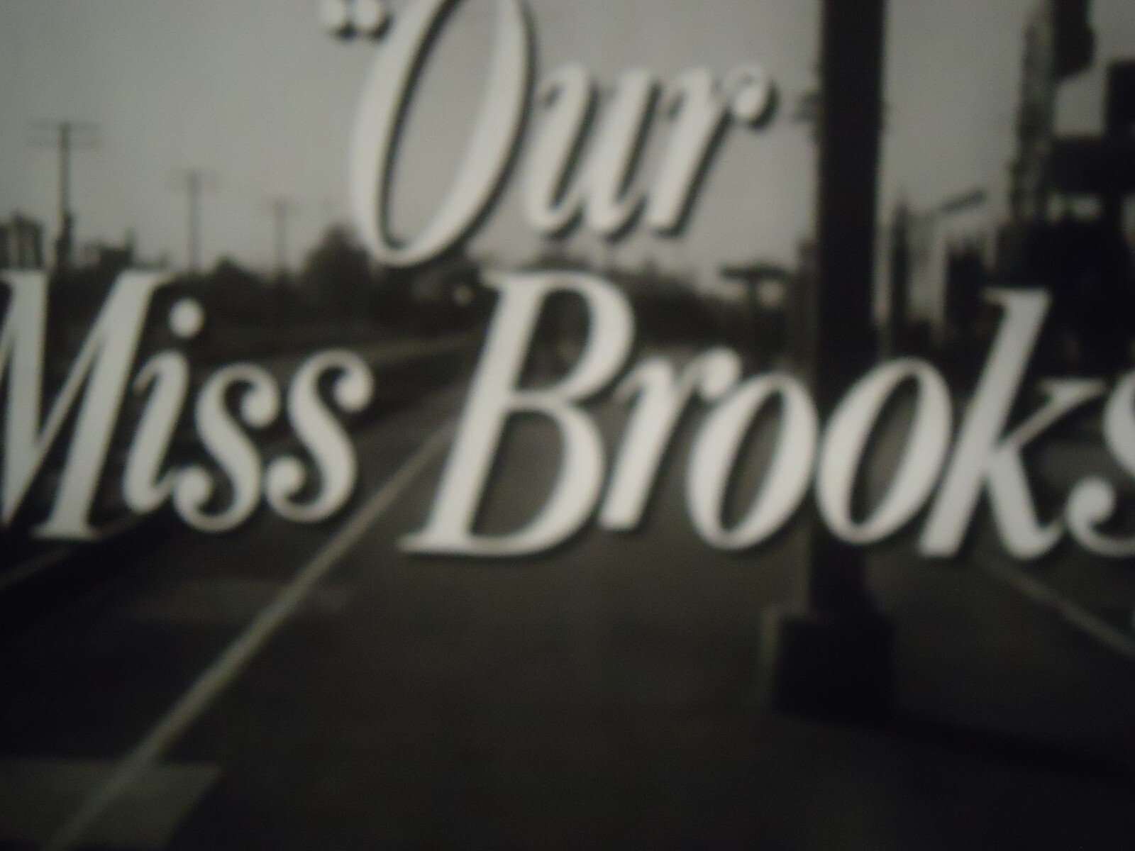 16mm Our Miss Brooks Eva Arden Gale Gordon Nick Adams Richard Crenna Movie