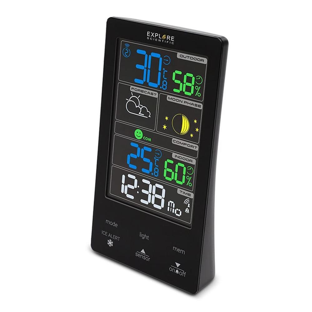 Explore Scientific Verticle Colour Touch Key Advanced Weather Station