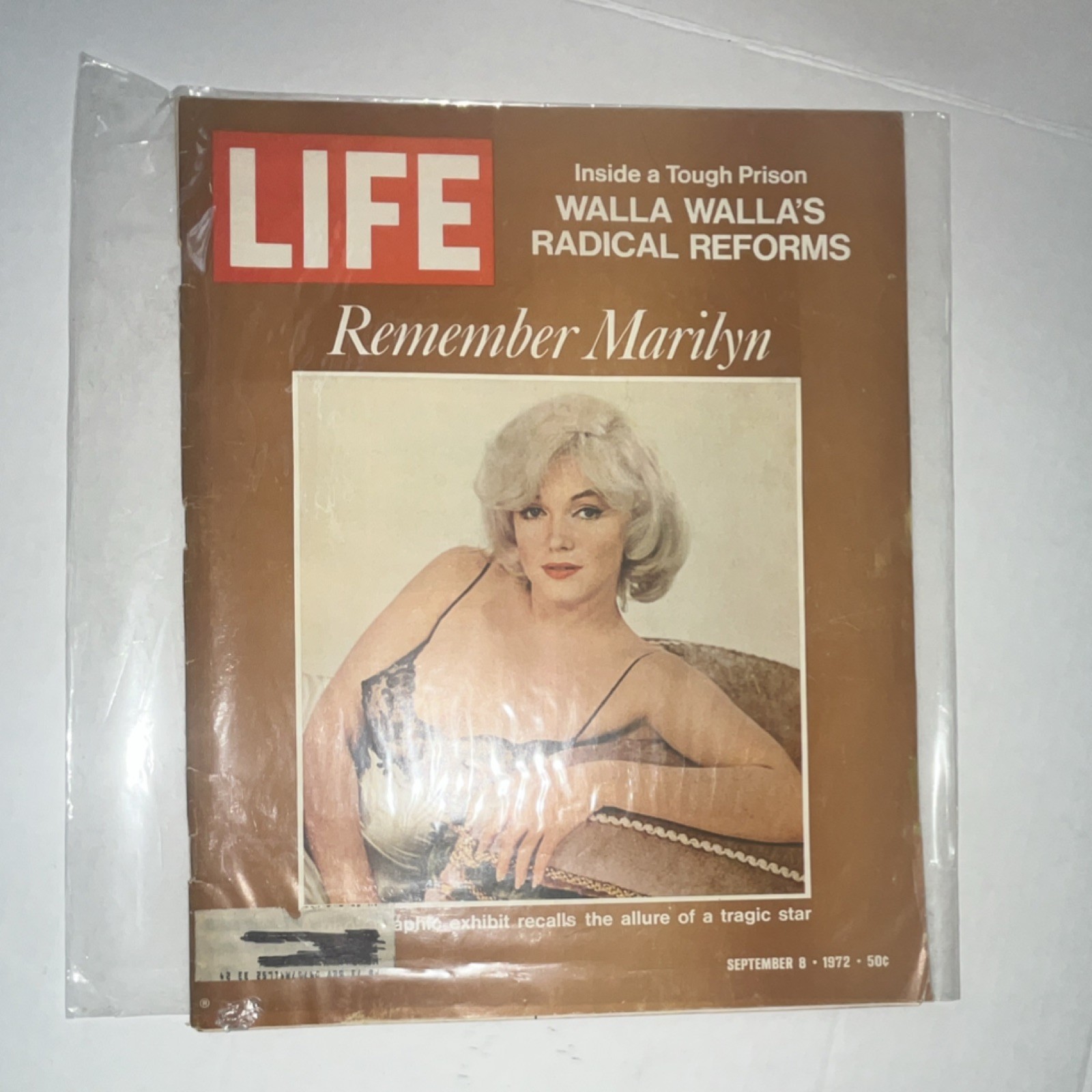Life Magazine September 1972 Marilyn Monroe & Prison Reforms Illustrated