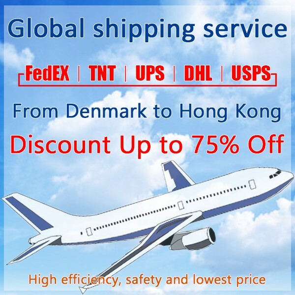 Discount FedEx/TNT/UPS Shipping label from Denmark to Hong Kong fast shipping