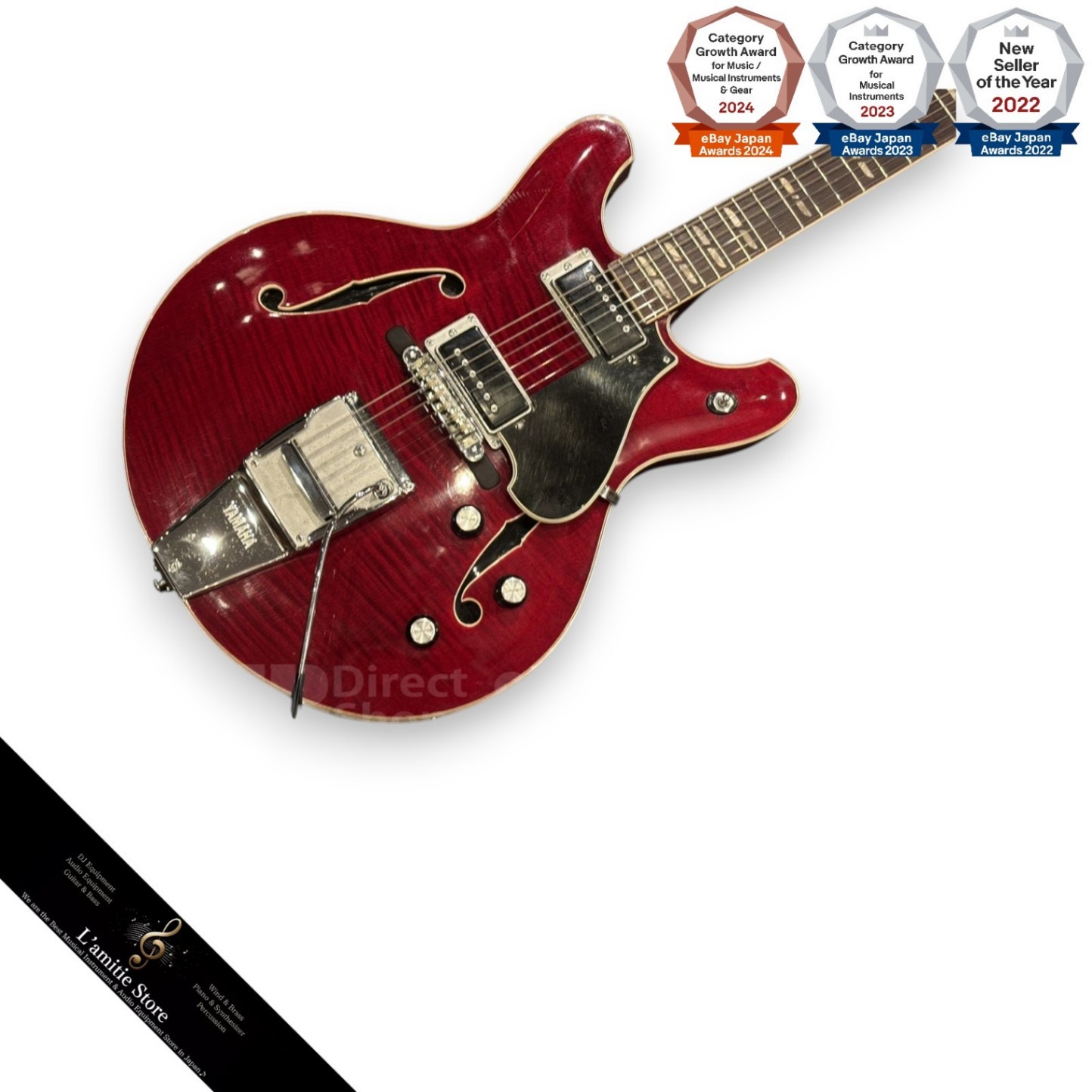 Yamaha SA50 Cherry Red Guitar Amplifier Featured Condition