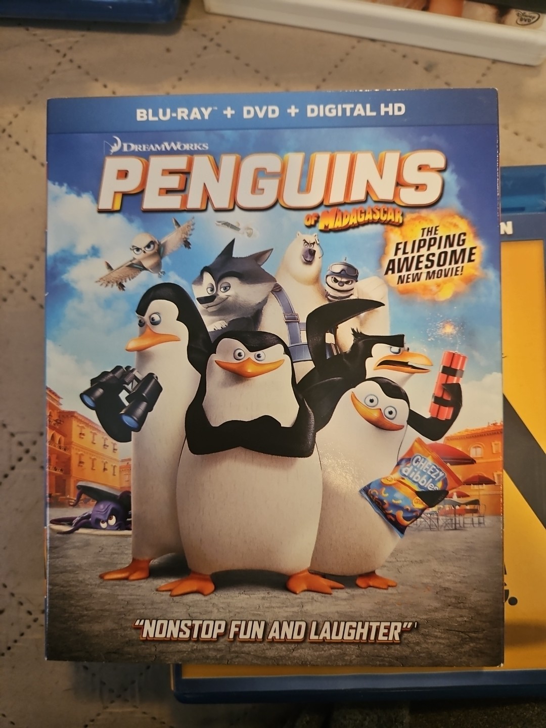 Penguins Of Madagascar (Blu Ray/DVDComboPk) W SLIPCOVER 