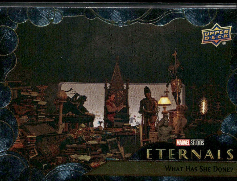 2023 Upper Deck Marvel Eternals Blue Parallel 090/299 #34 - Makkari