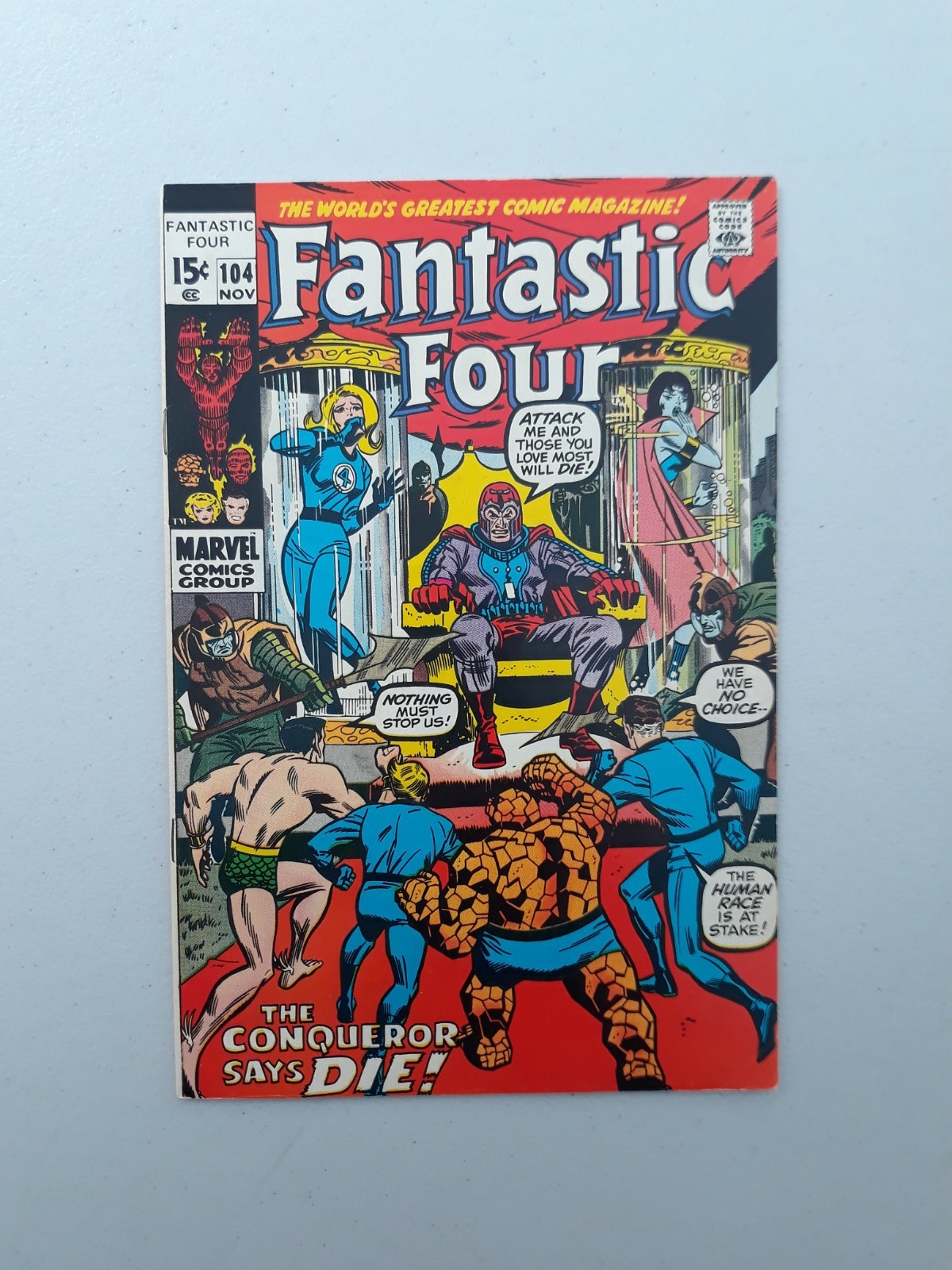 Fantastic Four 104 Marvel Comics 1970