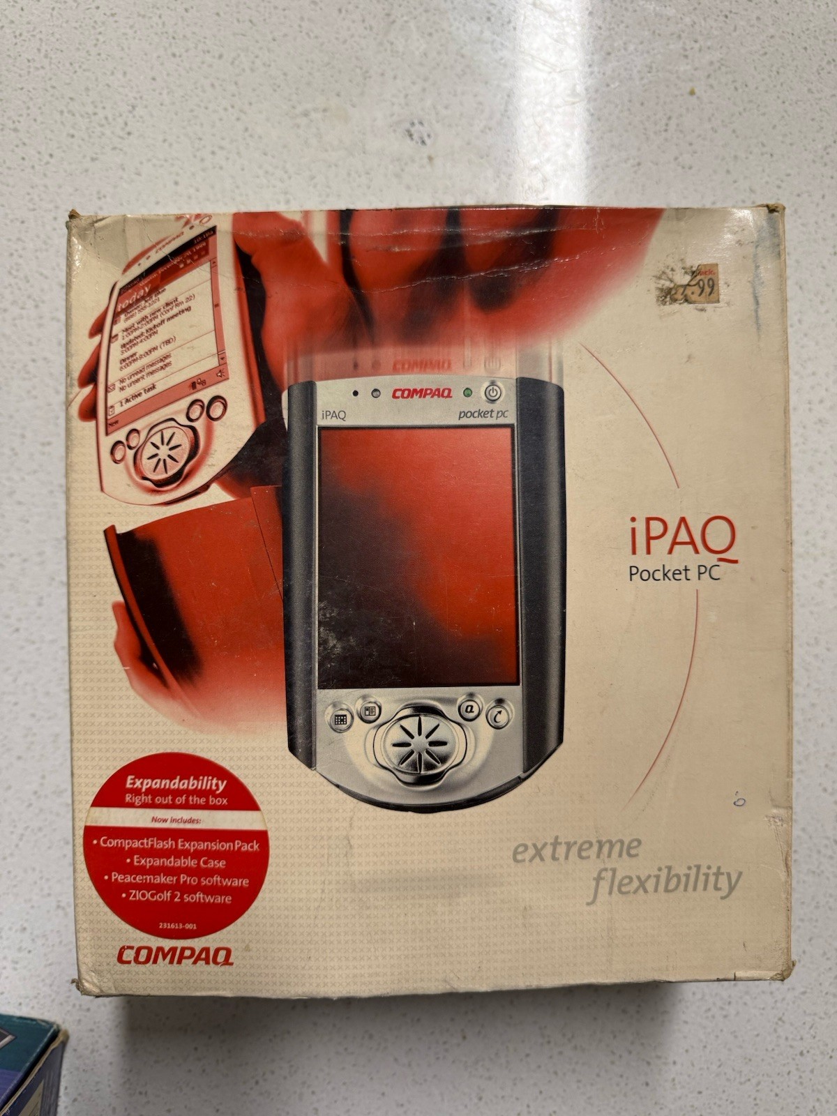 Vintage Compaq iPAQ Pocket PC Handheld PDA Windows CE Y2K Tech New W/Box ~Rare