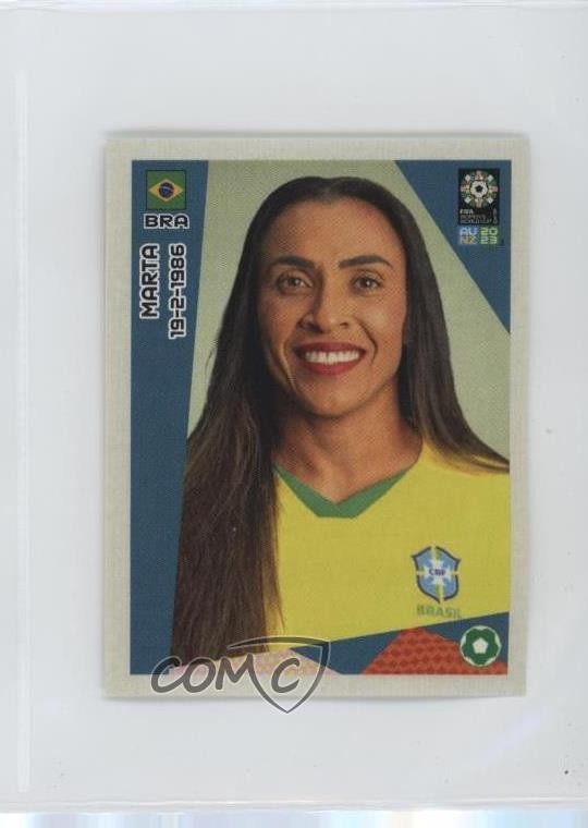 2023 Panini FIFA Women's World Cup Album Stickers Marta #427 00gy