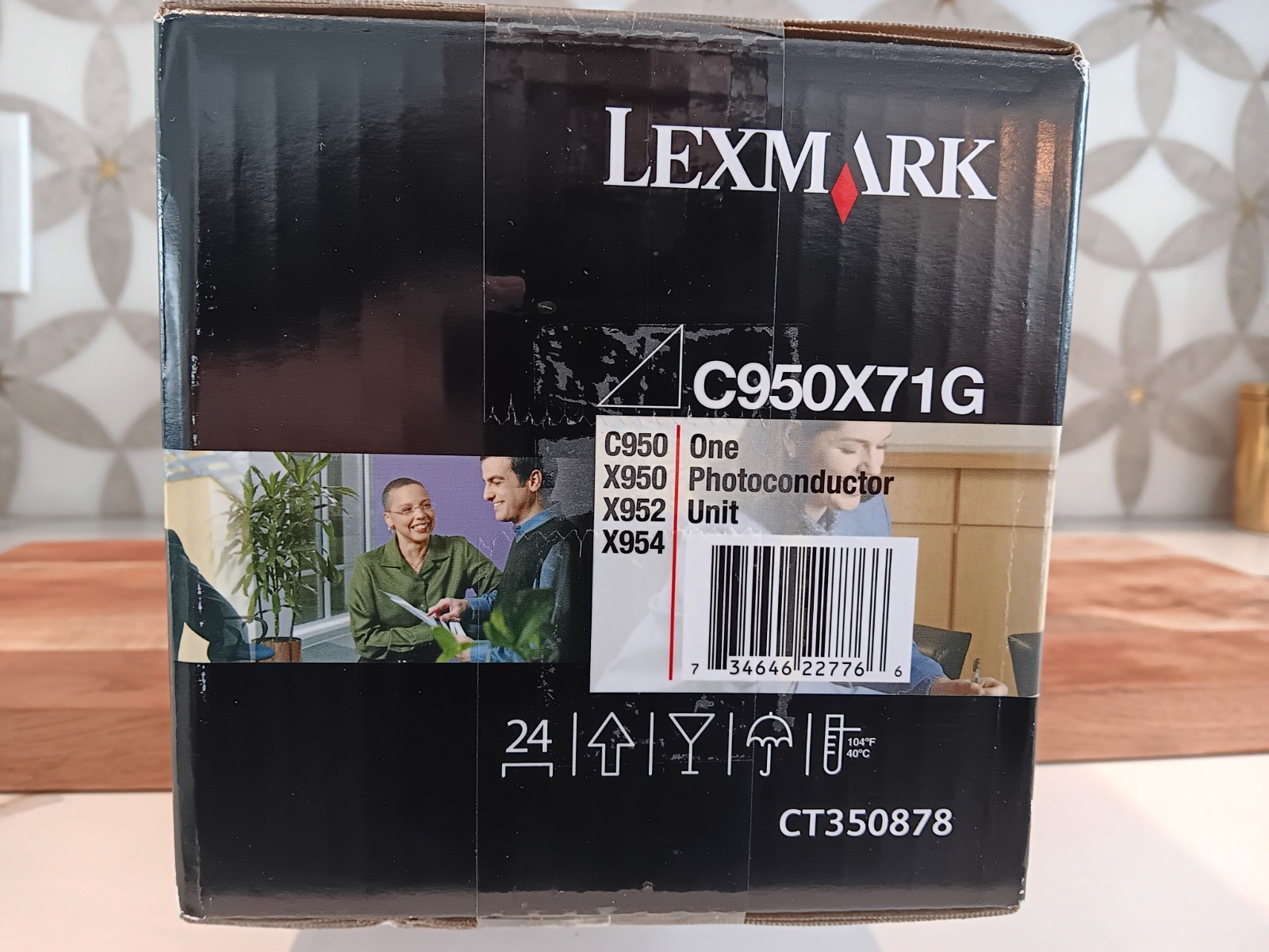 Lexmark C950X71G Photoconductor Unit, 115,000 Page-Yield, Black