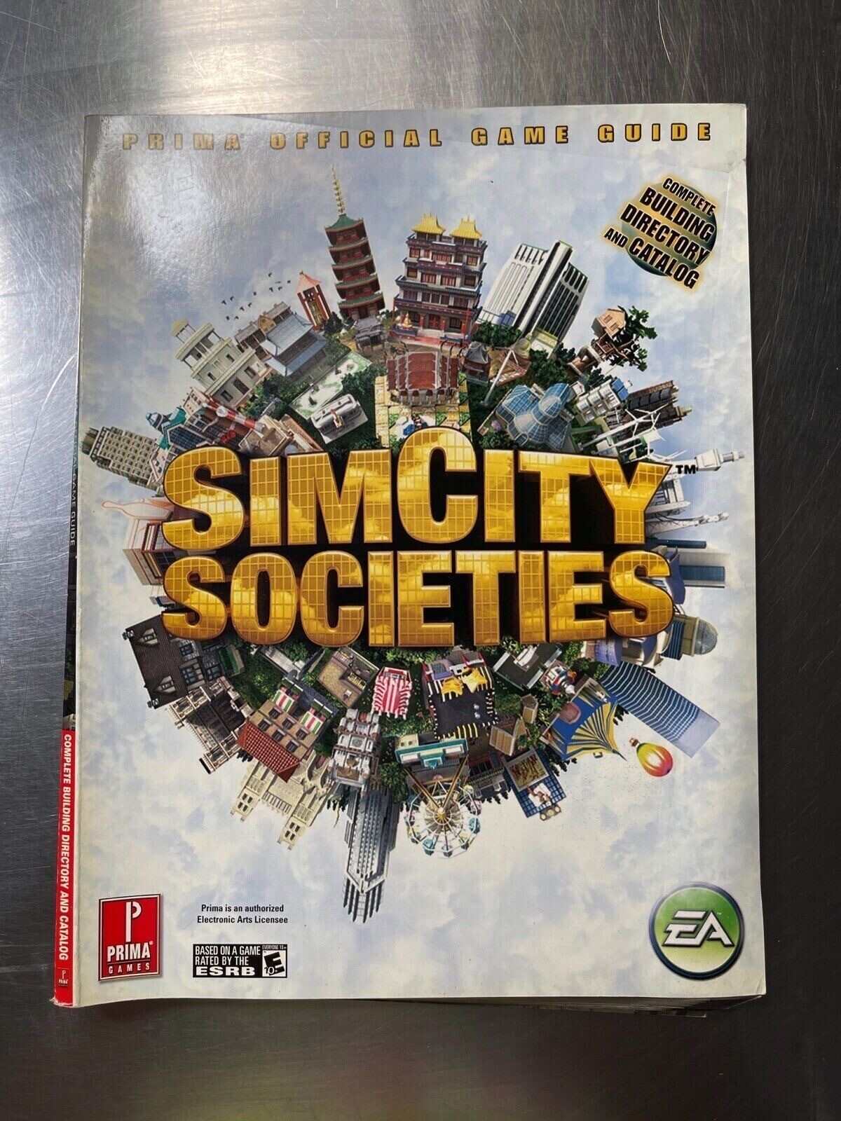 Sim City Societies  Prima Games Strategy Guide Good Used Condition