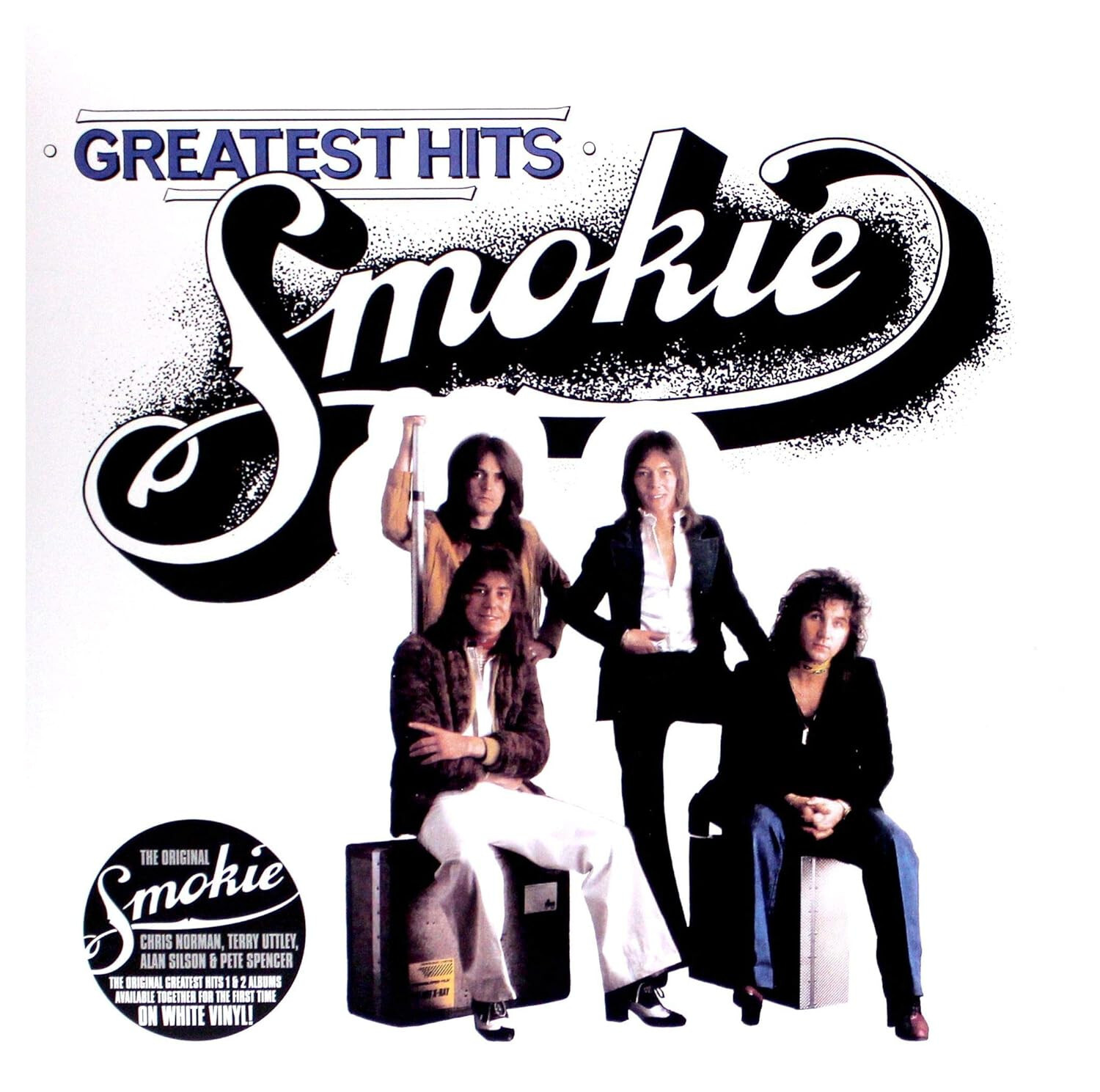 Smokie : Greatest Hits 2 LP, Blanc Vinyle