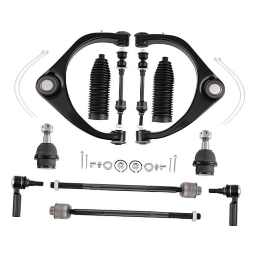 maXpeedingrods 12Pcs RWD Front Upper Control Arm Kit for Dodge Ram 1500 2009 