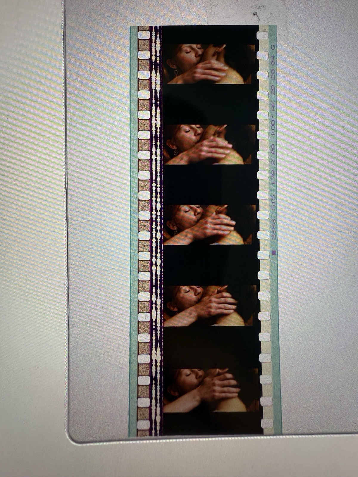 Spider-Man 2002 35mm Film Cell Mary Jane Kiss Scene Kirsten Dunst Original Rare