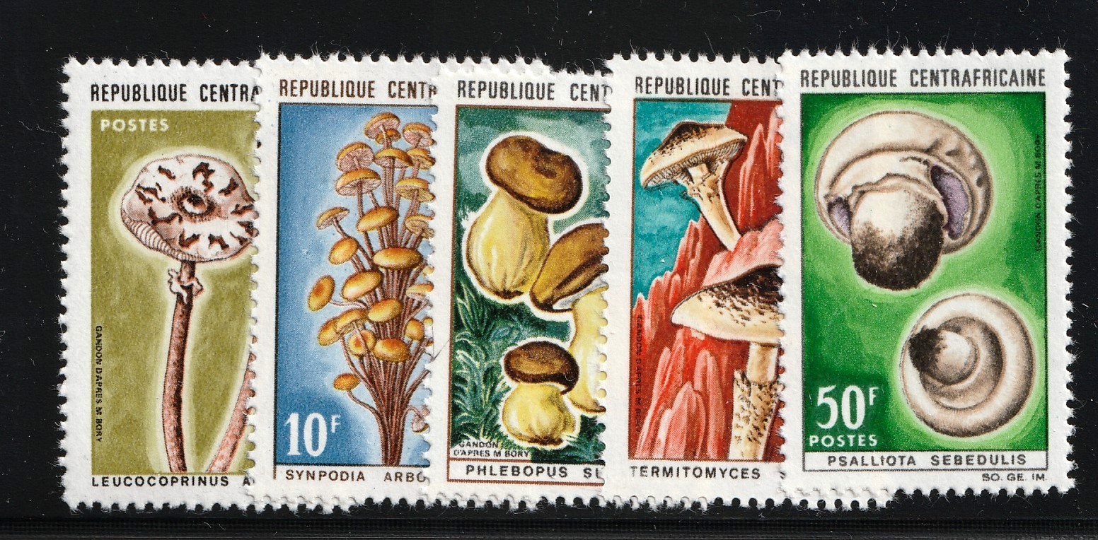 Central African Republic    81 - 85       MH OG        CV $150.00