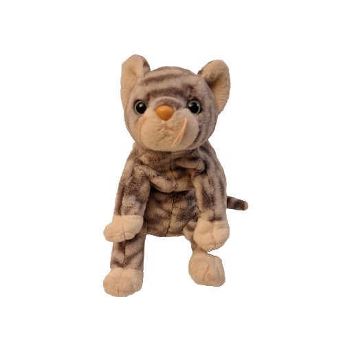 1999  Vintage TY Beanie Babies SILVER the CAT 2264B17