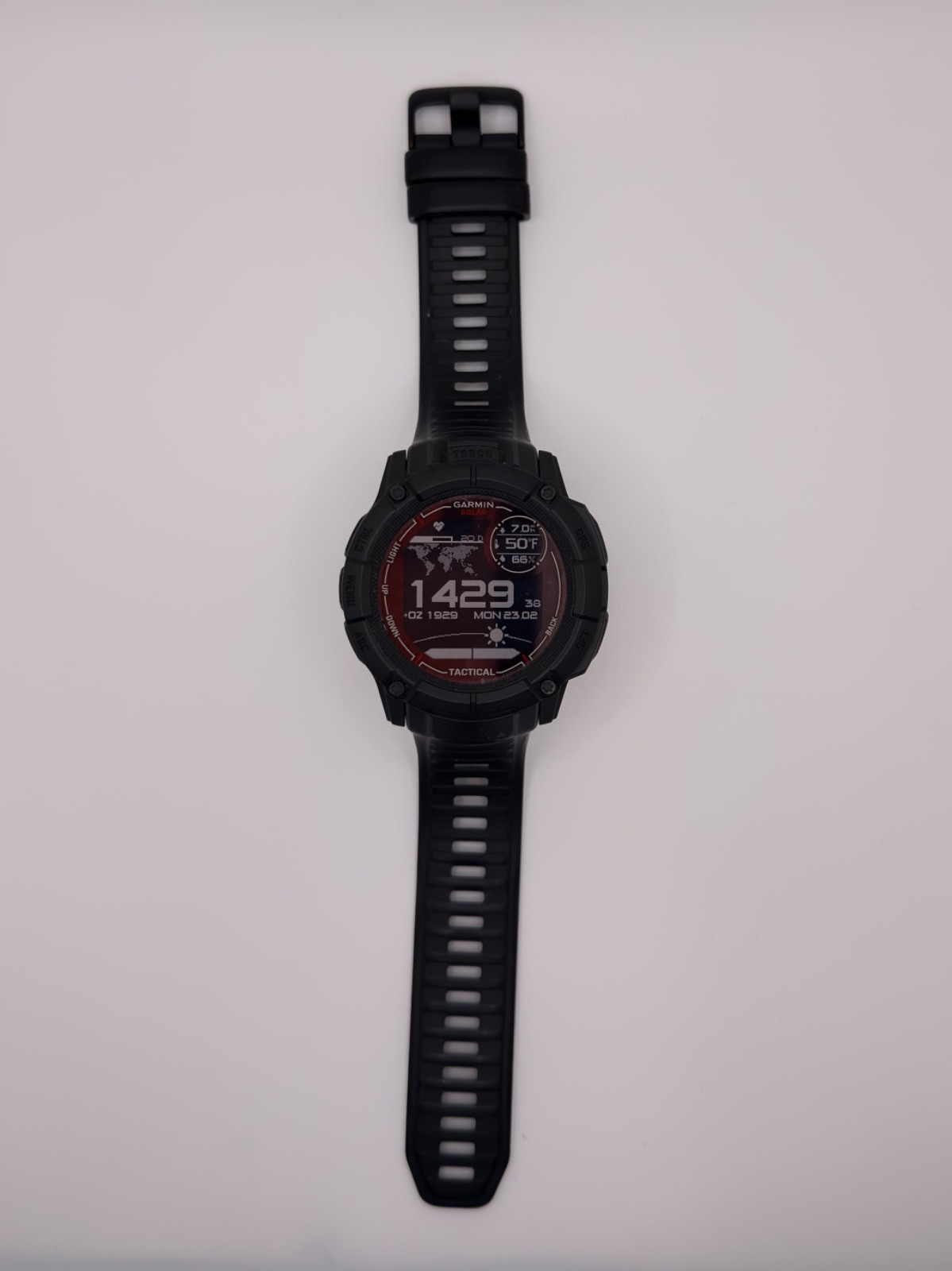 Garmin Instinct 2X Solar Tactical Edition GPS Watch - Black
