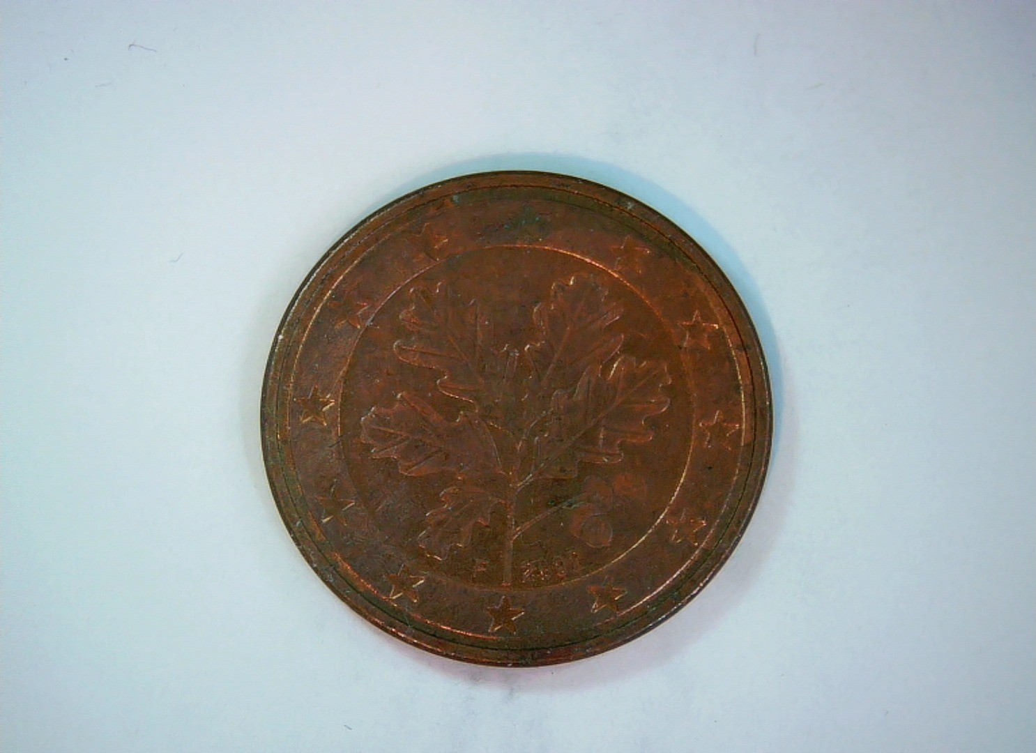 European Union 2002 5 Euro Cents Euro cent (common reverse) Coin