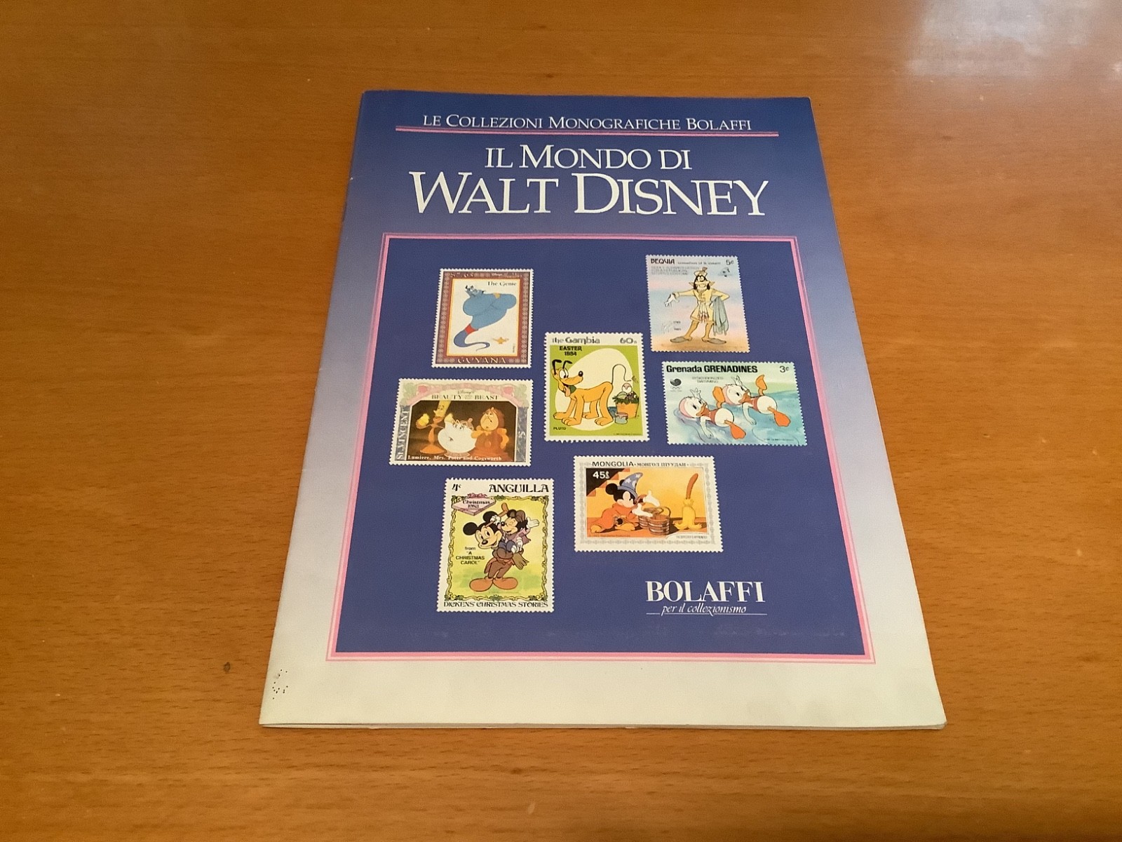 MICKEY MOUSE - BOLAFFI STAMPS - THE WORLD OF WALT DISNEY