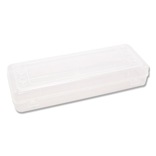 Innovative Storage Designs Stretch Art Box, 13.25" x 5" x 2.3", Clear