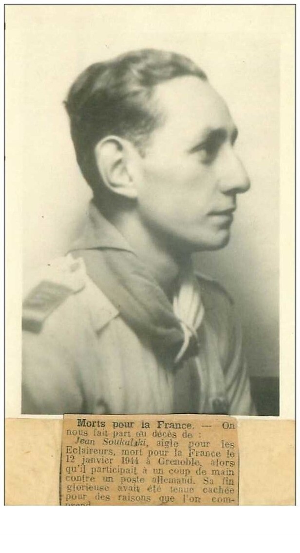 Religion No. 19803 Judaica Resistant Juif Eclaireurs Lot Et Garonne Jean Claude