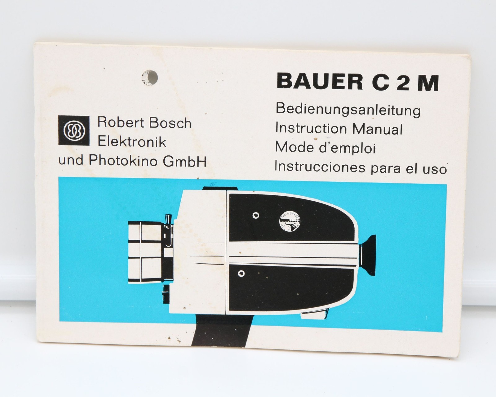 Bauer C2M Manual Instruction C 2 M Instructions for Use