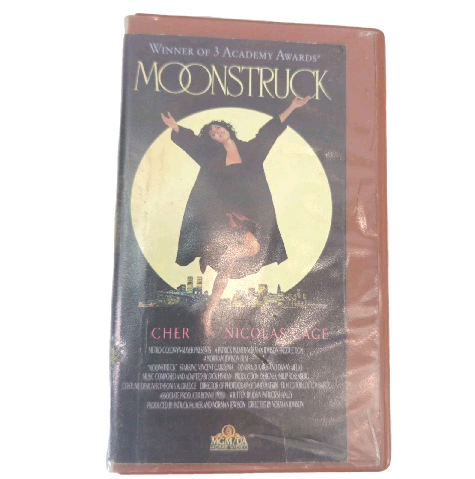 Moonstruck 1987 Betamax Beta (NOT VHS) Cher, Nicholas Cage RomCom W/Jewel Case