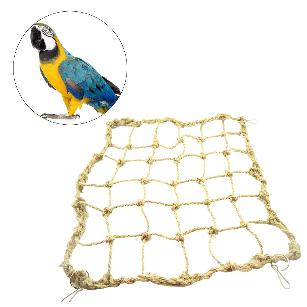  Parrot Swing Climbing Bird Perch Sitting Outdoors Toys for Conures