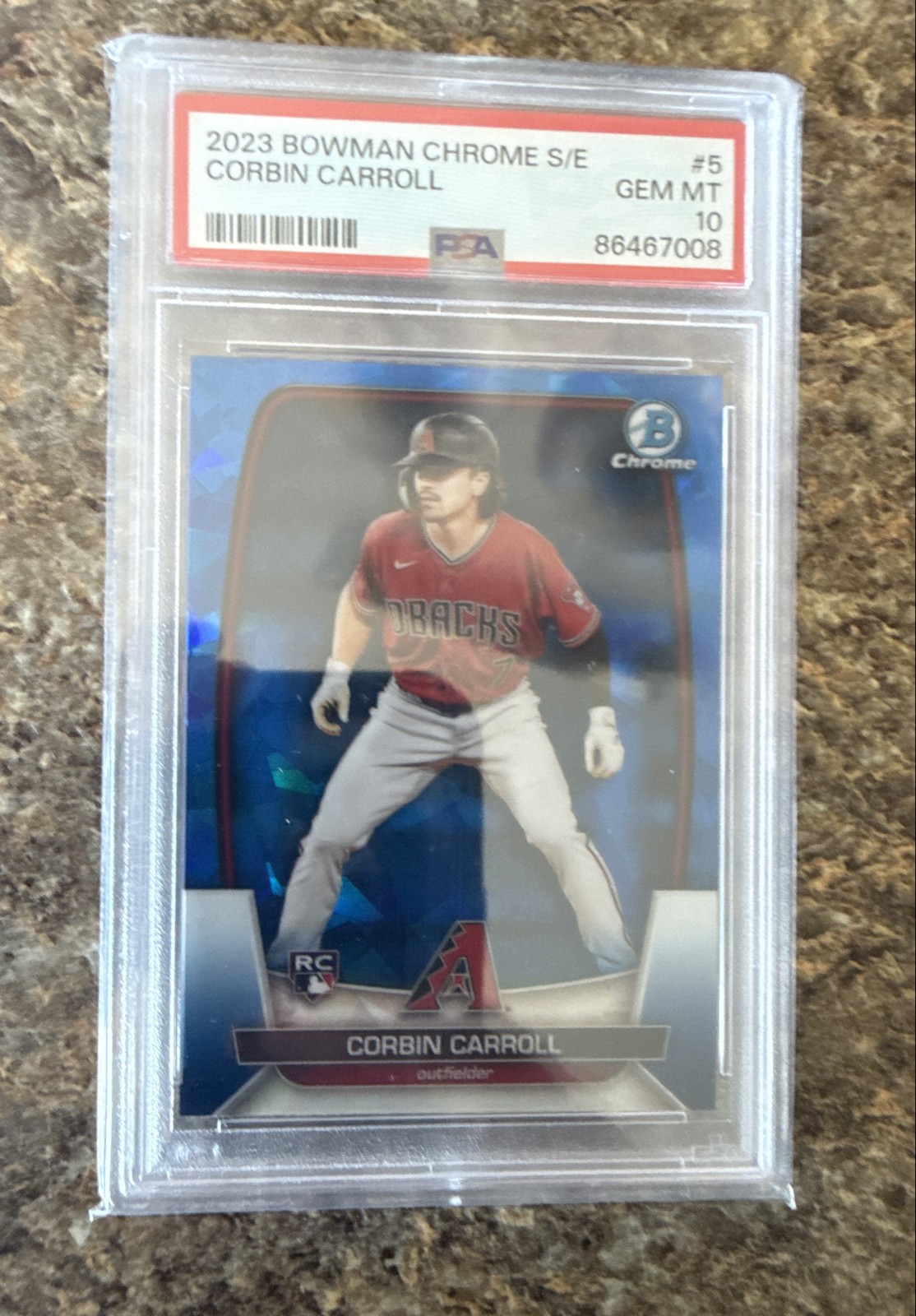 2023 Bowman Chrome Sapphire Edition - Corbin Carroll #5 (RC)