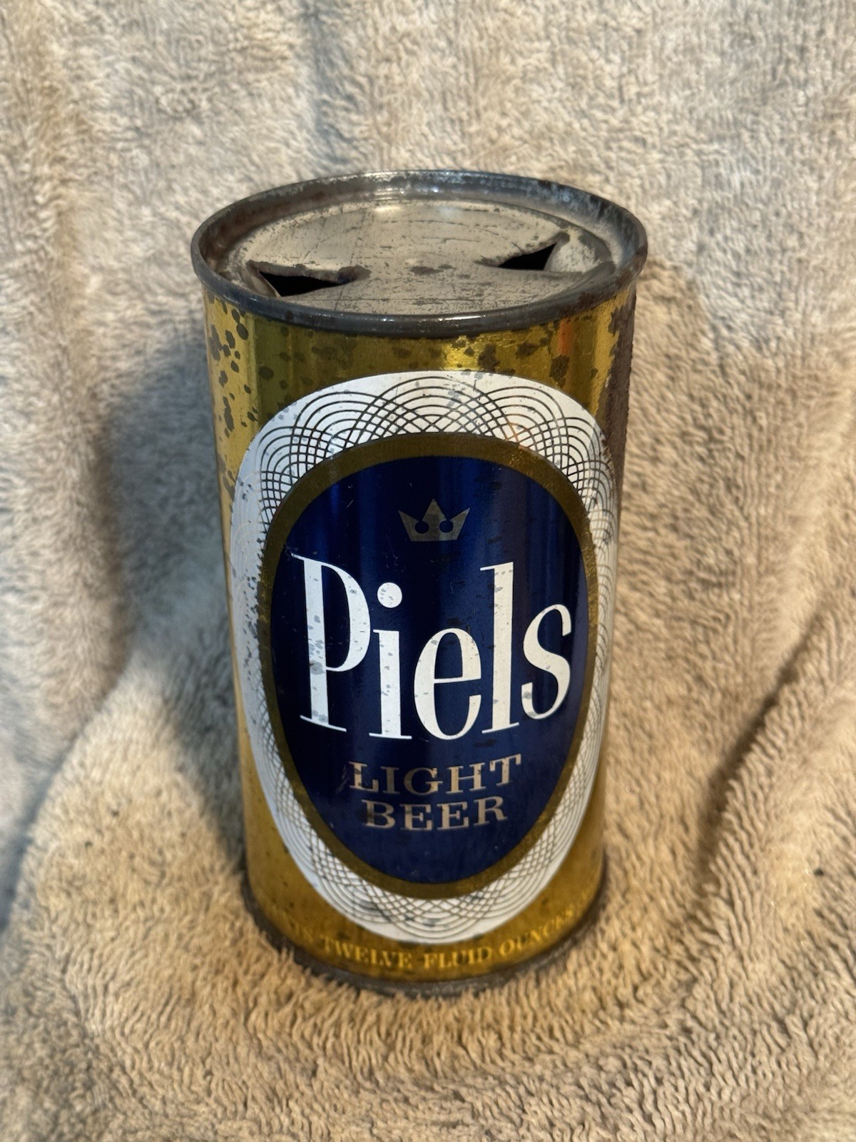 Piels Flat Top Beer Can