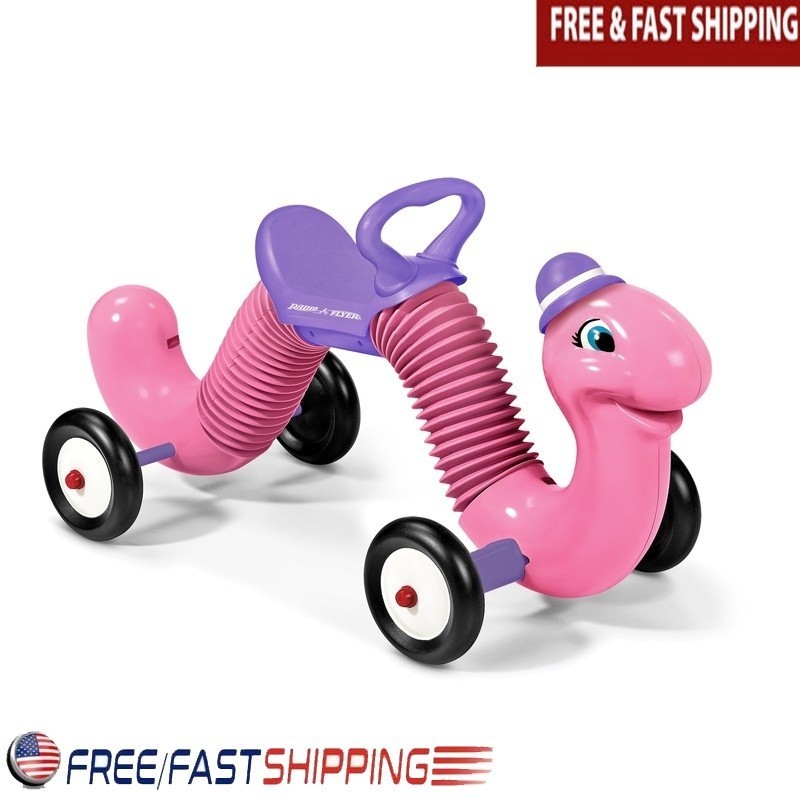 Inchworm Ride-On Toy Toddlers Active Bounce Play Ergonomic Design 2-5 Years New