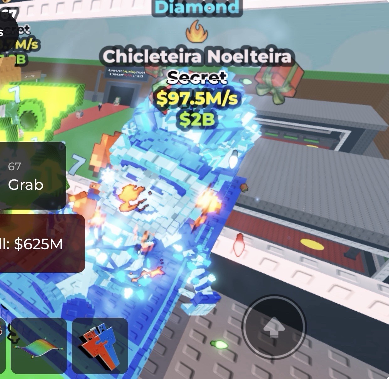 Chicleteira Noelteira Diamond Secret Game Asset $97.5M/s $2B