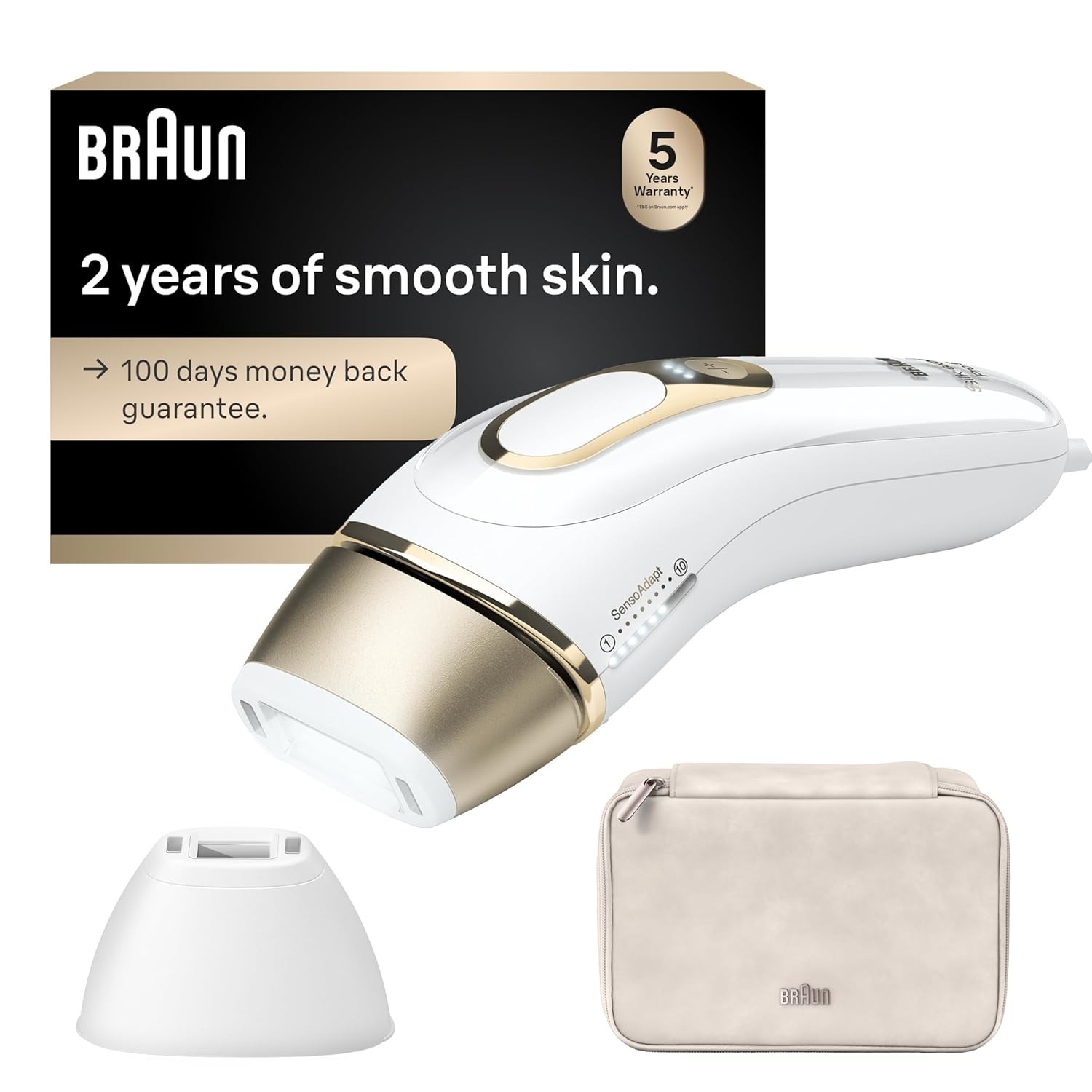 Braun IPL at Home Laser Hair Removal for Women and Men, Silk Expert Pro 5 PL5137