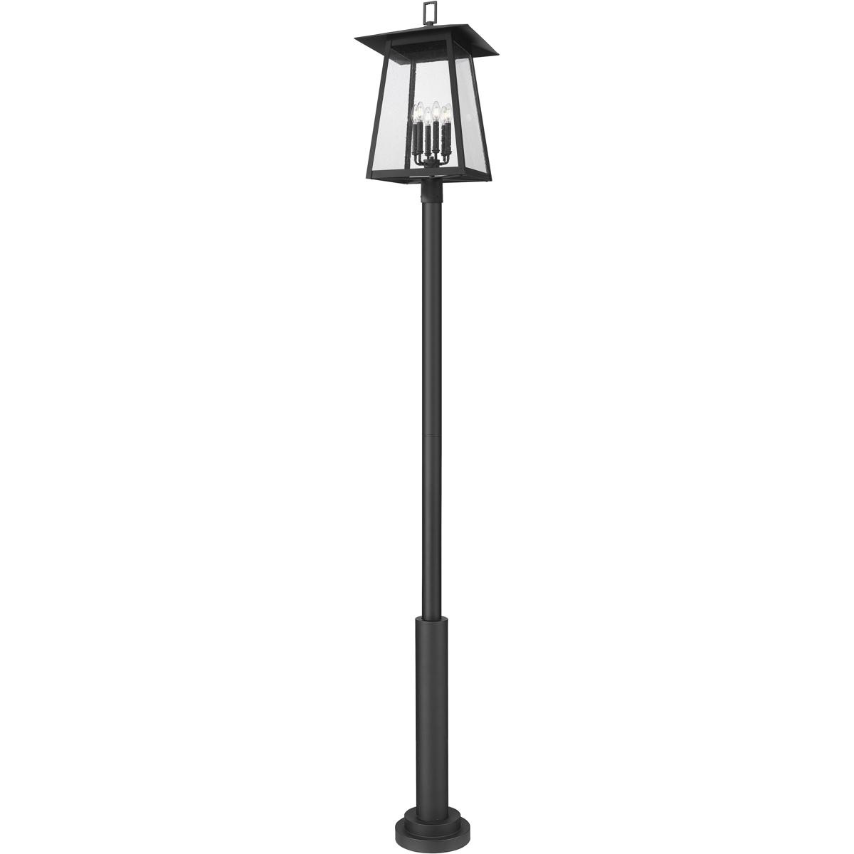 Z-Lite 5015PHXXLR-5010P-BK Rainer Post Light or Accessories Black