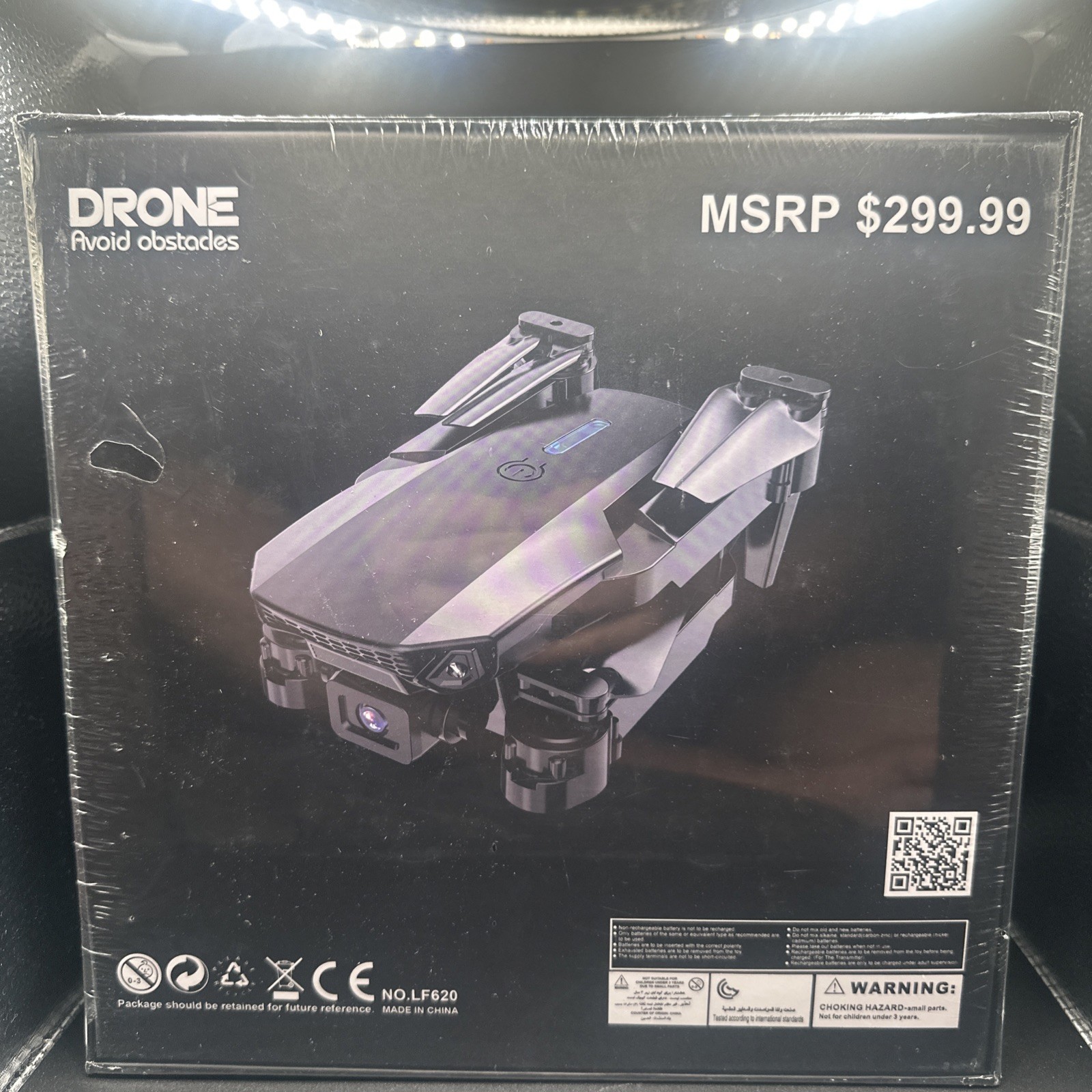 Drone-Avoid Obstacles SMS 4k Camera New Sealed