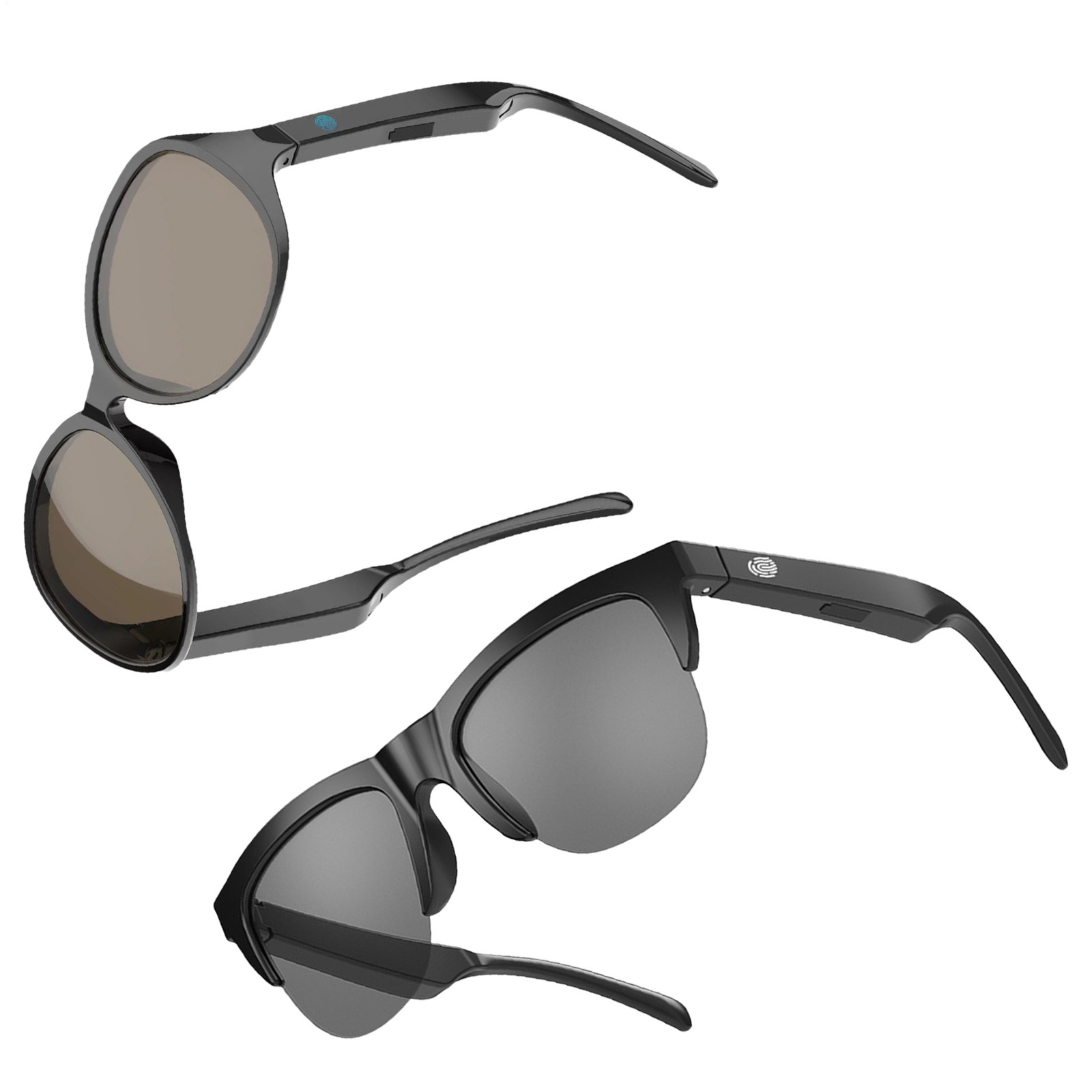 Bluetooth 5.3 Wireless Headset Smart Polarized Sun Lenses Glasses Sunglasses