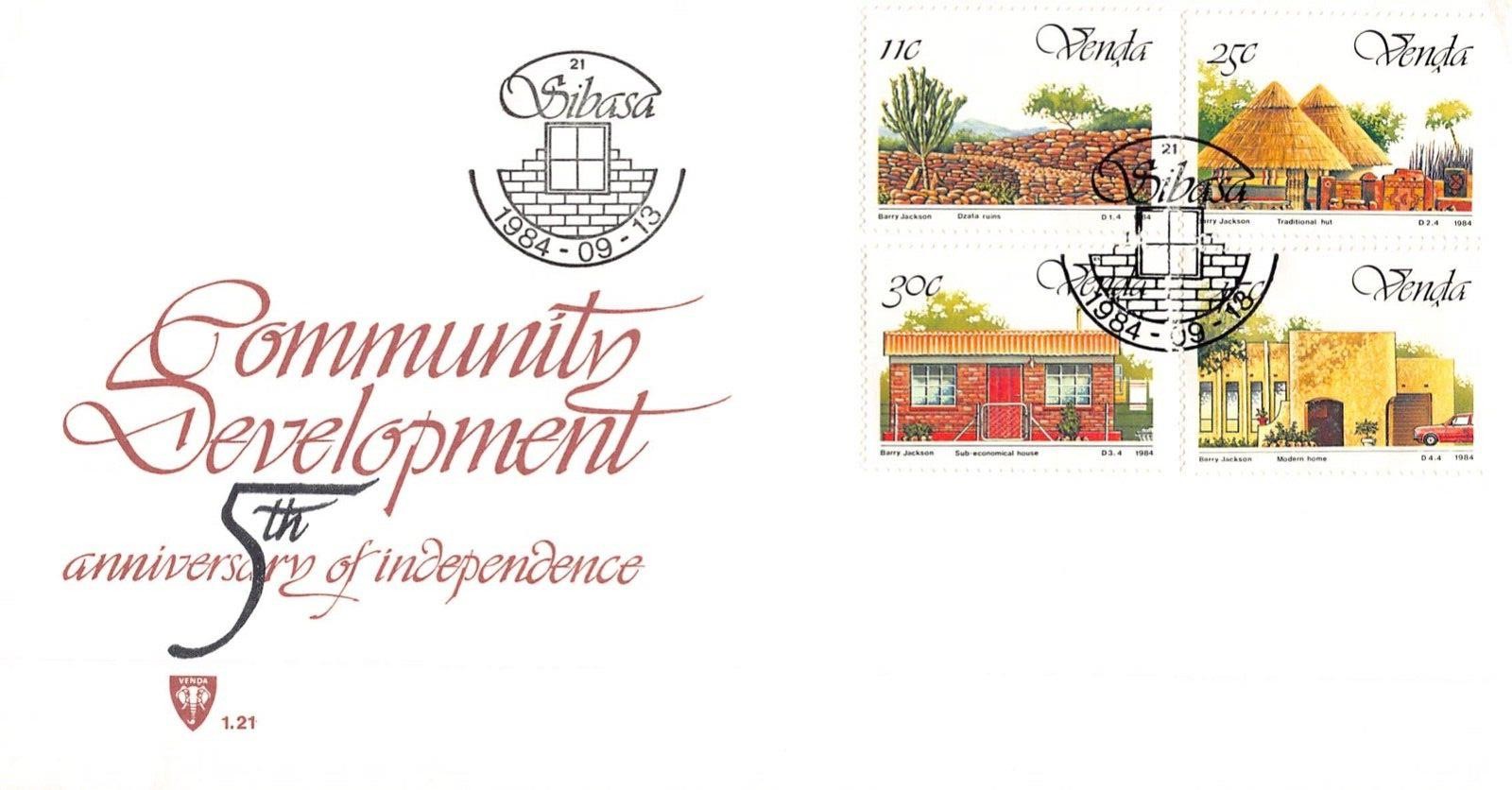 G010 South Africa Venda 1984 Community Development houses buildings FDC