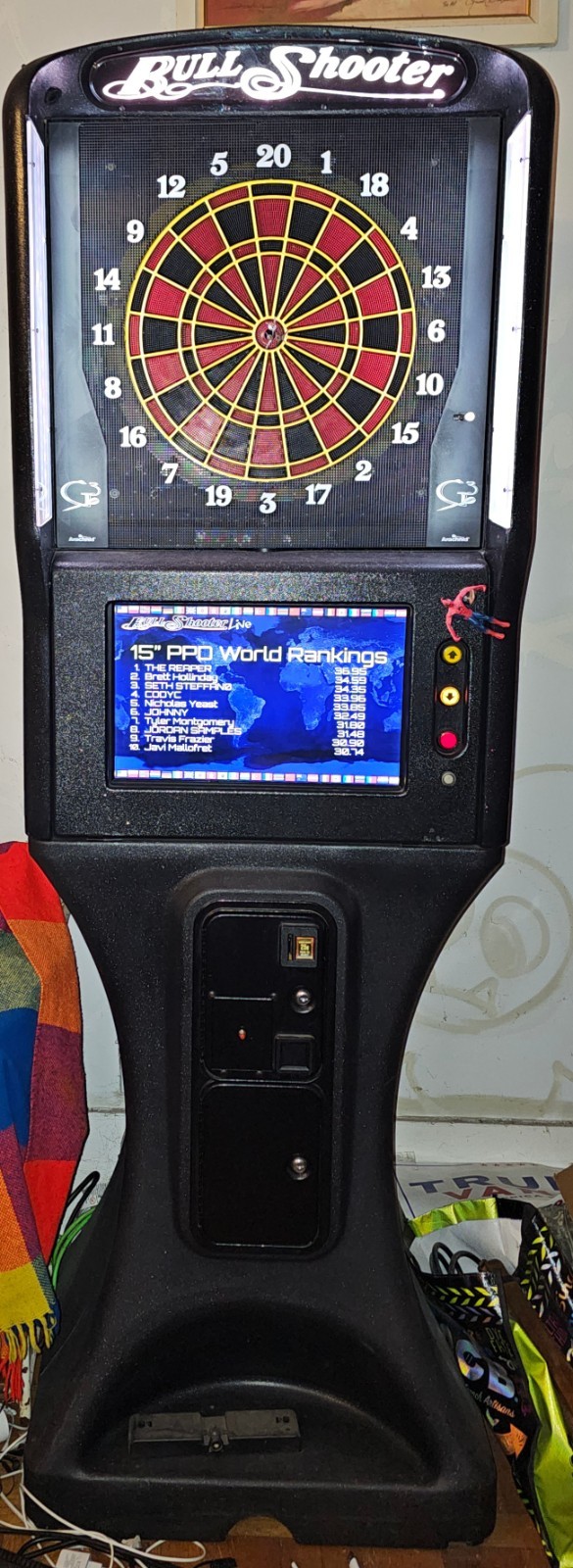 Arachnid Galaxy III Bullshooter Electronic Dartboard Machine LED Dual Head